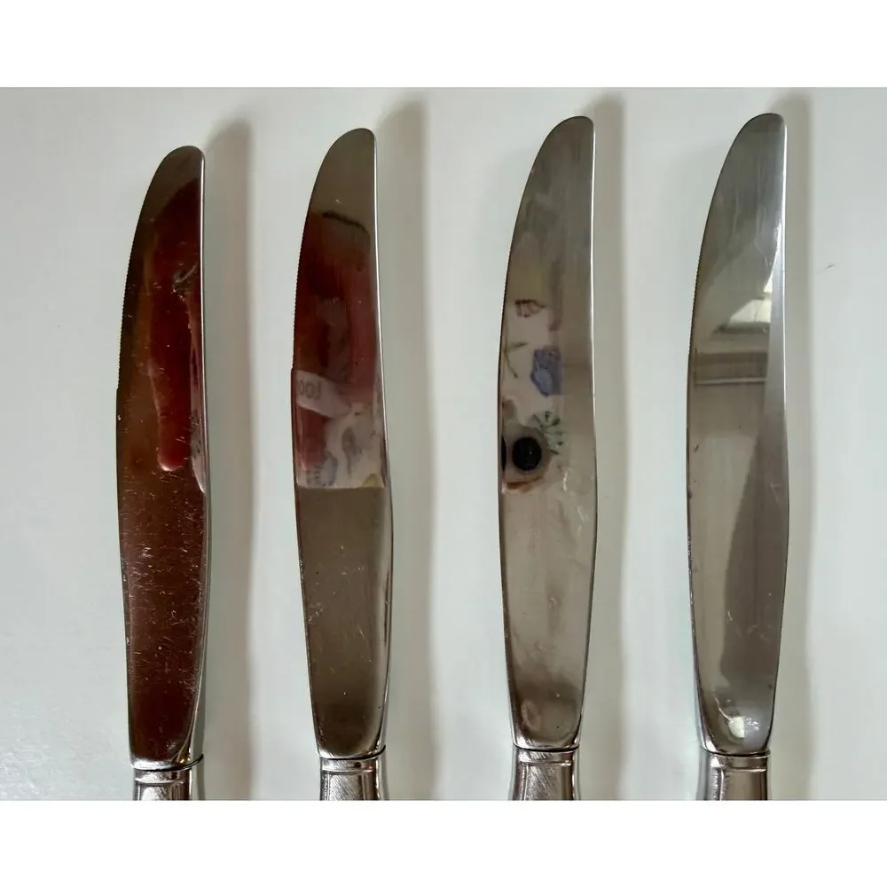 Oneida Cello Modern Hollow Dinner Knife Set of 4 (set 2)